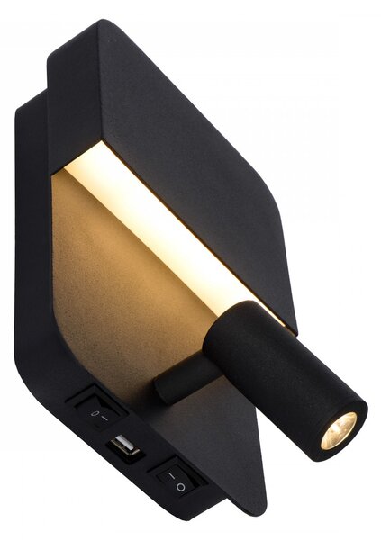 Lucide 79200/08/30 BOXER nástenné svietidlo 1xLED 8W