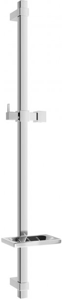 Mexen DQ sprchová tyč s mydelničkou 80 cm, chróm - 79381-00