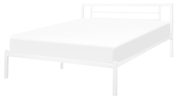 Manželská posteľ 160 cm CONNET (s roštom) (biela). Vlastná spoľahlivá doprava až k Vám domov. 1007225