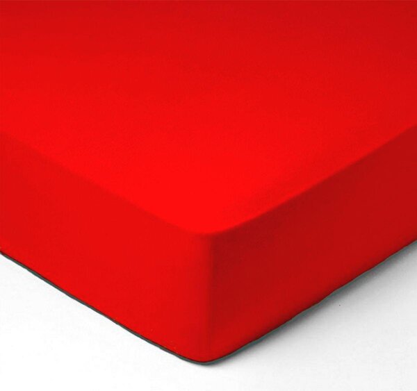 Forbyt, Prestieradlo, Jersey, červená 180 x 200 cm