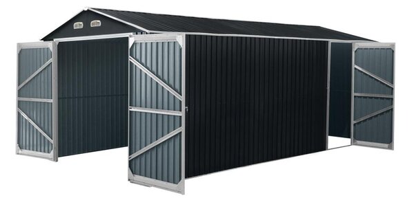 Záhradný domček / garáž Avenberg 6.02 x 3 m ANTRACIT CG-K2010-B