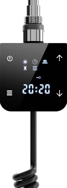 Mexen FA-05W elektrické vykurovacie teleso 300 W, čierne - W958-0300-70