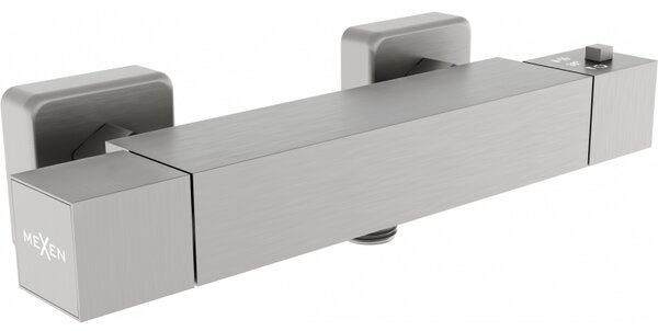 Mexen Cube termostatická sprchová batéria, grafit - 77200-66