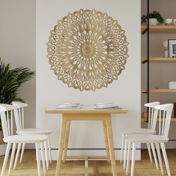 Elegantná mandala na stenu – štýlová dekorácia interiéry | SENTOP HDF0251