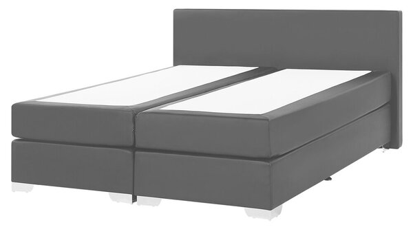 Kontinentálna posteľ 160 cm PREMIER 2 (s matracmi) (čierna). Vlastná spoľahlivá doprava až k Vám domov. 1007432
