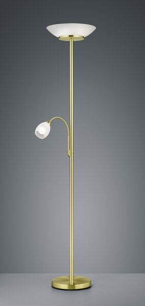 Trio R40063108 stojaca lampa Gerry 2xE27|1xE14