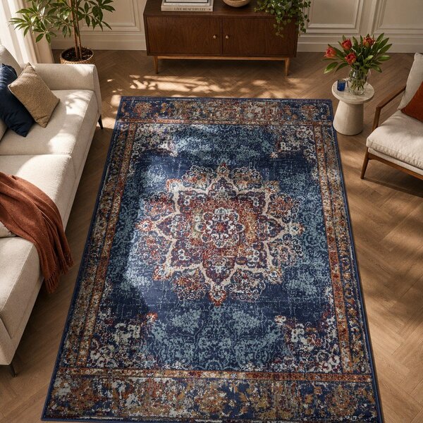 Tmavomodrý koberec 160x235 cm Orient Maderno – Hanse Home