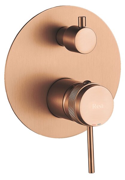 Podomietková sprchová súprava Rea Lungo Grip Brush Copper + BOX