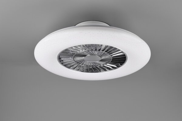 Trio R62402106 LED prisadený luster s ventilátorom Visby 1x40W | 3000-6000K - stmievateľný, s diaľkovým ovládačom