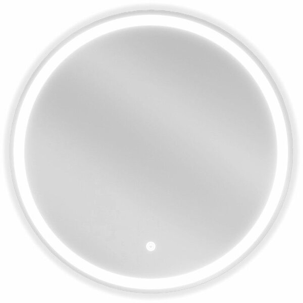 Mexen Gobi osvetlené kúpeľňové zrkadlo okrúhle, 60 cm, LED 6000K, proti zahmlievaniu - 9801-060-060-611-00