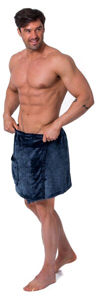 Bazénový/saunový uterák námorná modrá (navy)