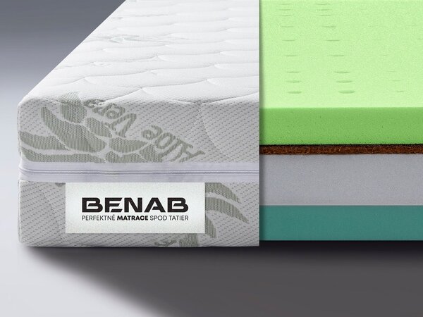 NovýNábytok.sk Penový matrac Benab Íris Bio Plus 200x160 cm (T3/T4). Akcia -9%. Vlastná spoľahlivá doprava až k Vám domov. 763701
