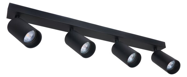 BERGE Stropné bodové svietidlo LED VIKI-L 4x GU10 čierne