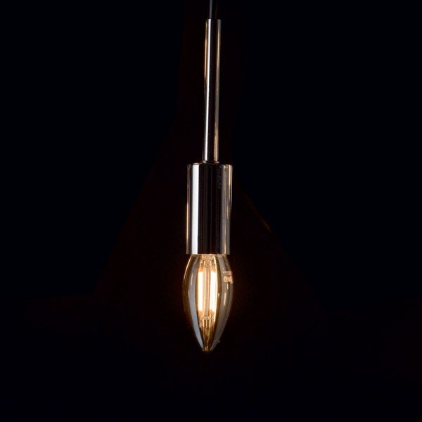 Ideal Lux 151649 LED žiarovka E14 Vintage B35 4W/300lm 2200K jantárová, sviečka