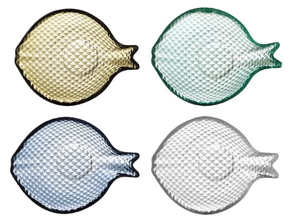 Sklenená mištička Yuta Multi Glass 120 ml – set 4 ks