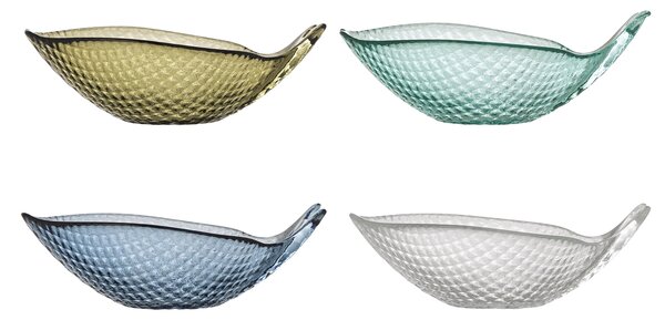 Sklenená mištička Yuta Multi Glass 120 ml – set 4 ks