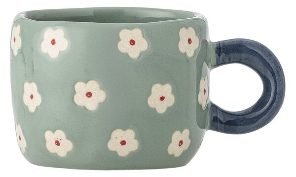 Hrnček na espresso Nini Flowers Blue 110 ml