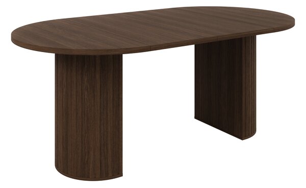 Rozkladací jedálenský stôl Ovalio 100-188x75 - dub dunin
