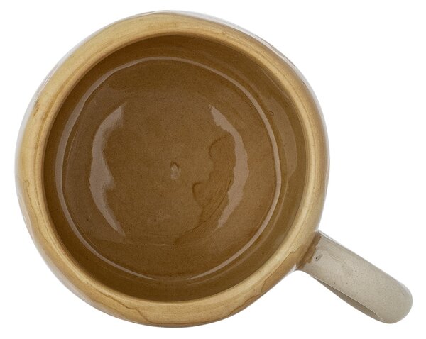 Hrnček na espresso Nini Flowers Brown 110 ml