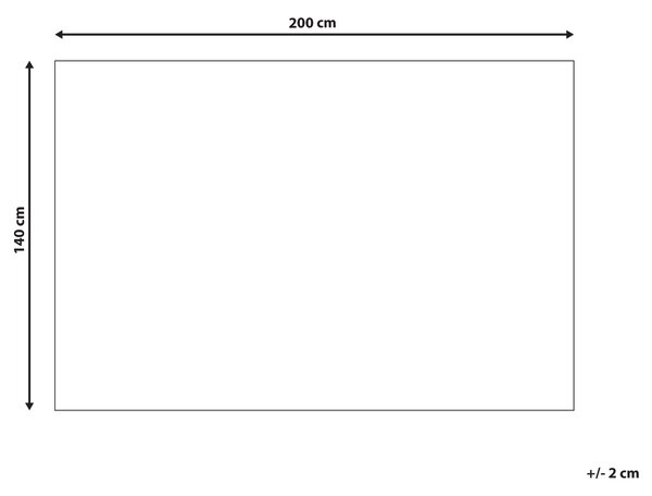 Bavlnený koberec béžový a červený 140 x 200 cm abstraktný vzor strapce nízky vlas moderný dizajn
