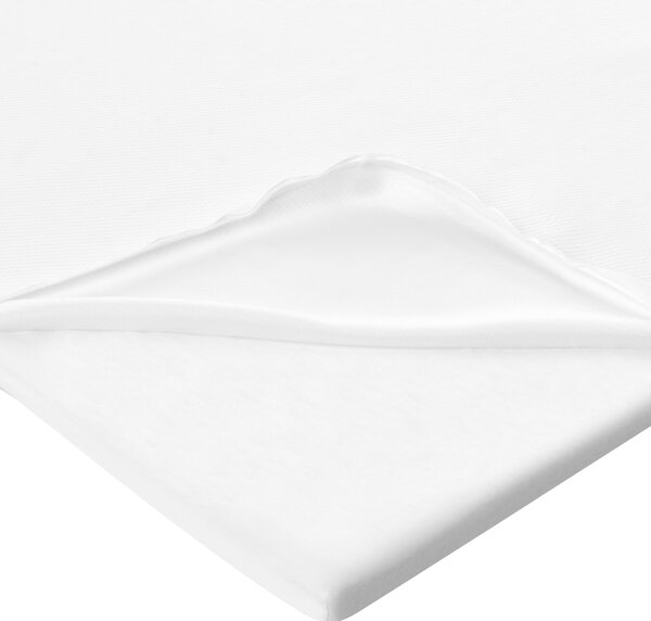Vrchný matrac biela PU pena polyesterový poťah 120 x 200 cm topper podložka na posteľ spálňa