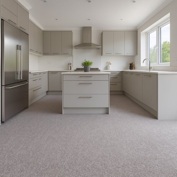 Condor Carpets , Metrážny koberec Classica 57, záťažový, na mieru, šíře 4m,5m, šedá, ab (mriežka), chodba / predsieň