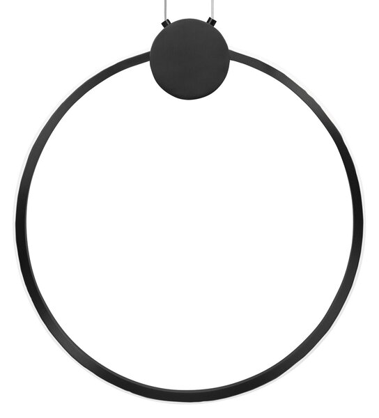 Toolight Stropné svietidlo LED APP1395-CP BLACK 40cm