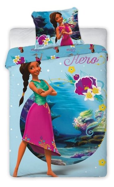 Obliečky Elena z Avalora pieseň sirén 140x200 + 70x90 cm FARO