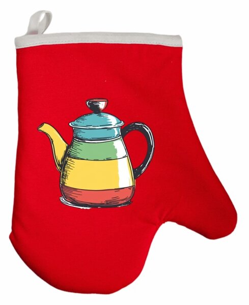Kuchynská rukavica Teapop EMI, čierna