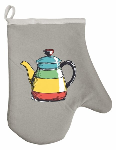 Kuchynská rukavica Teapop EMI, čierna
