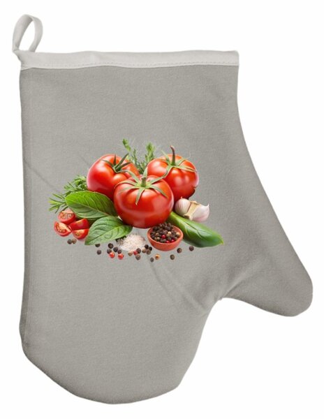 Kuchynská rukavica Veggie EMI, sivá