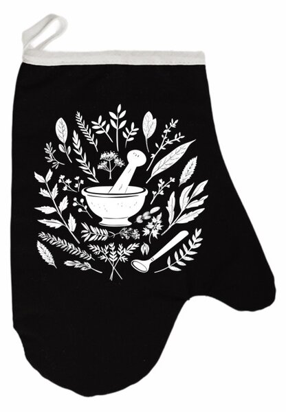 Kuchynská rukavica Herbcrush EMI, červená
