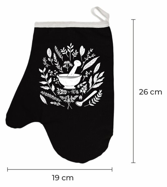 Kuchynská rukavica Herbcrush EMI, červená