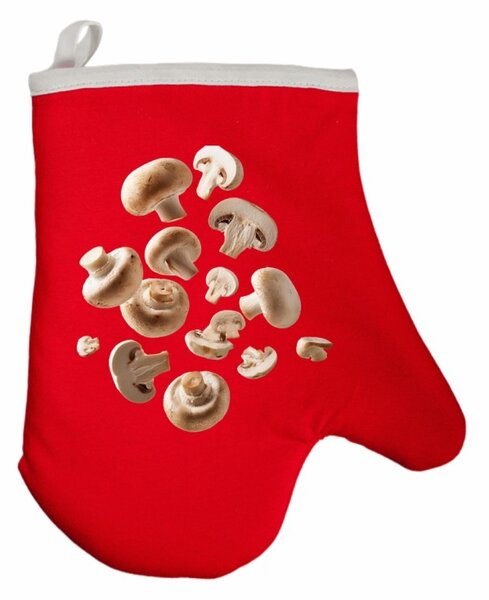 Kuchynská rukavica Champignon EMI, červená