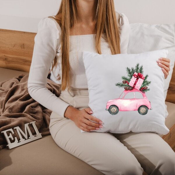 Vianočný vankúš Candycar 40x40 cm EMI