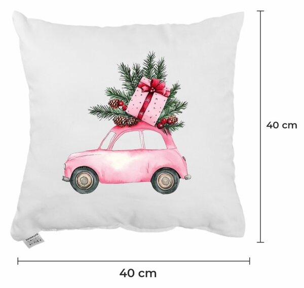 Vianočný vankúš Candycar 40x40 cm EMI