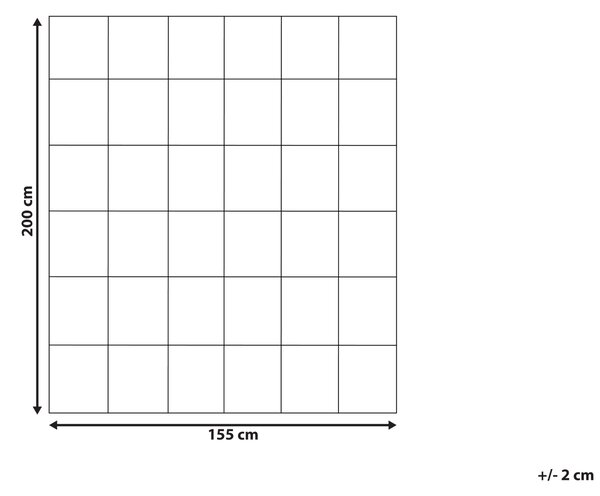 Prikrývka biela bavlna Japara celoročná 155 x 220 cm prešívaný paplón s výplňou z kačacieho páperia
