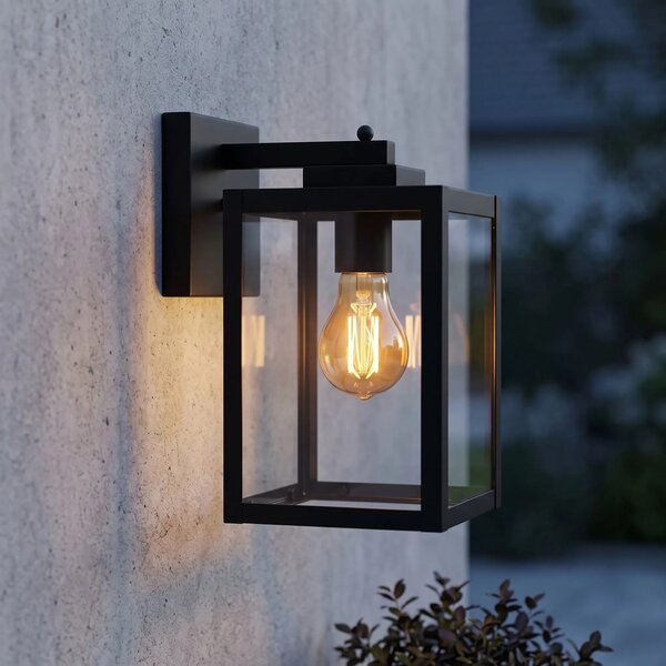 Toolight Fasádne osvetlenie Garden Lucerna JNH038-1G čierne