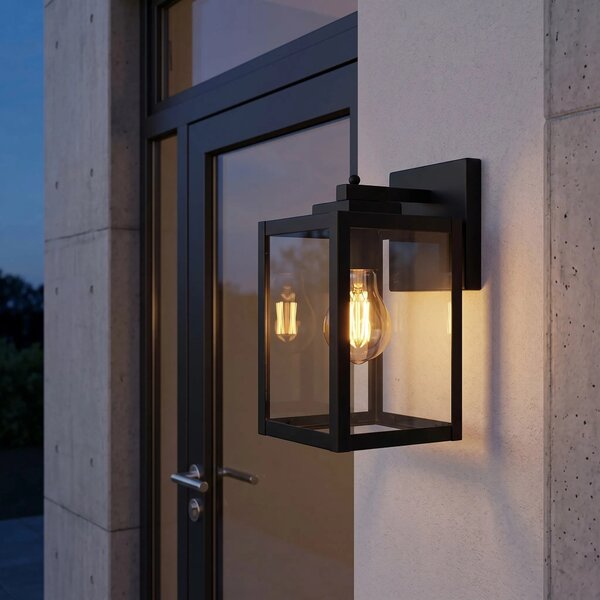 Toolight Fasádne osvetlenie Garden Lucerna JNH038-1G čierne