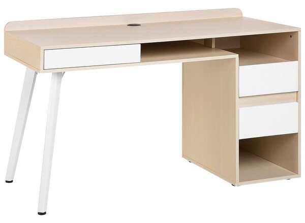 Písací stôl Casara (biela). Vlastná spoľahlivá doprava až k Vám domov. 1009764