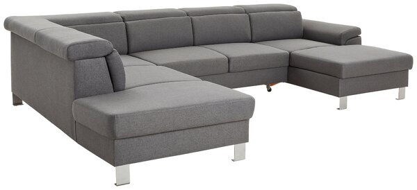 SEDACIA SÚPRAVA, textil, sivá Xora - Sedačky