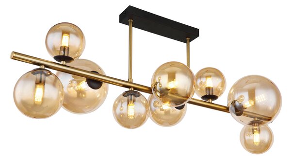 STROPNÉ LED SVIETIDLO, 87/30/38 cm Globo - Online Only bytové doplnky, Online Only