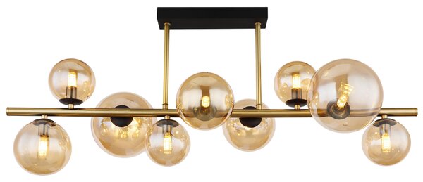 STROPNÉ LED SVIETIDLO, 87/30/38 cm Globo - Online Only bytové doplnky, Online Only