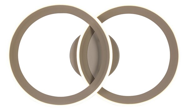 STROPNÉ LED SVIETIDLO, 53,5/33/9,3 cm Dieter Knoll - Interiérové svietidlá