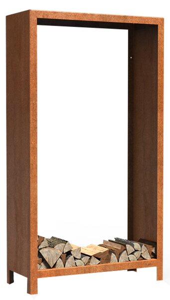 Cortenový drevník FRAME 600 × 400 × 1 800 mm