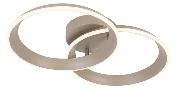 STROPNÉ LED SVIETIDLO, 53,5/33/9,3 cm Dieter Knoll - Interiérové svietidlá