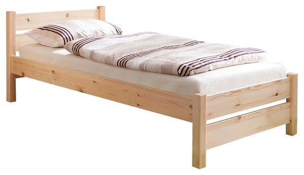 POSTEĽ, 90/200 cm farba borovice MID.YOU - Postele, Online Only