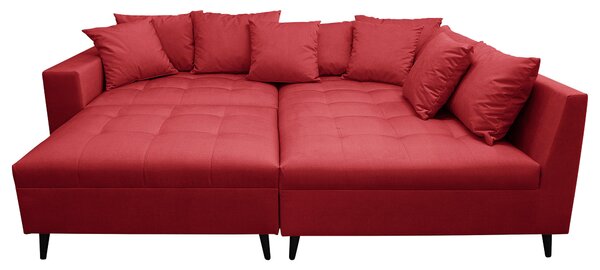 ROHOVÁ SEDAČKA, textil, červená MID.YOU - Sedačky, Online Only