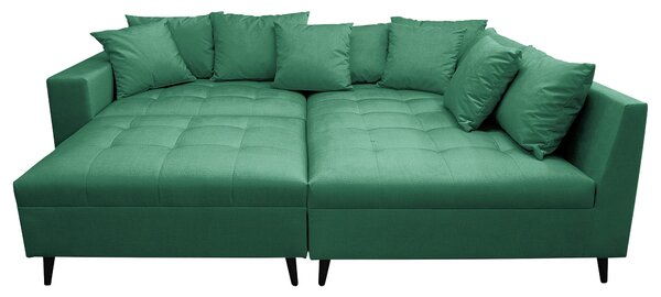 ROHOVÁ SEDAČKA, textil, zelená MID.YOU - Sedačky, Online Only