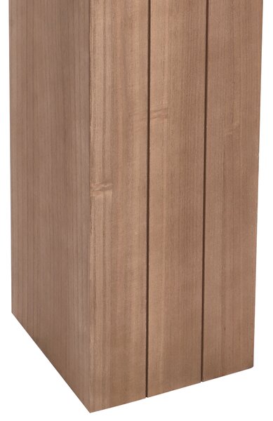 Krbová rímsa svetlé drevo MDF 110 x 23 x 100 cm krbové obloženie zdobená rebrovaná predná časť moderný japandi štýl obývacia izba